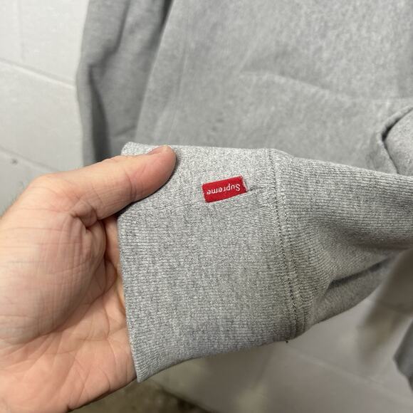 Supreme Sumo Hooded Sweatshirt “Light Grey” FW16 - Picture 7 of 11